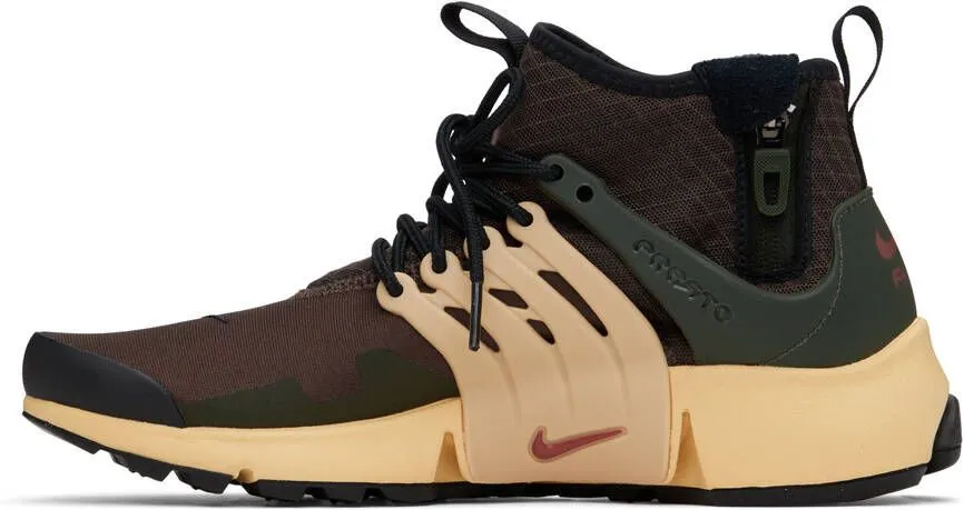 Nike Brown Air Presto Utility Sneakers