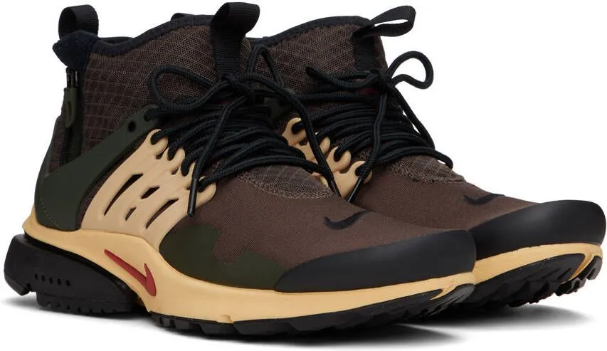 Nike Brown Air Presto Utility Sneakers