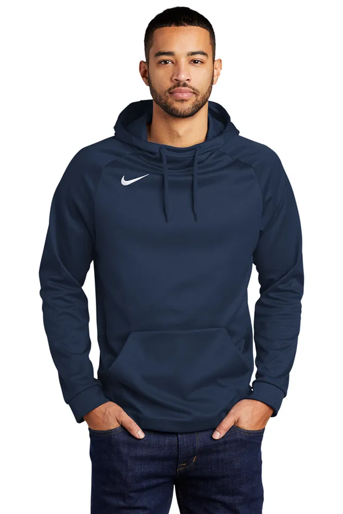 Nike CN9473 Therma-Fit Pullover Fleece Hoodie | Logo Shirts Direct