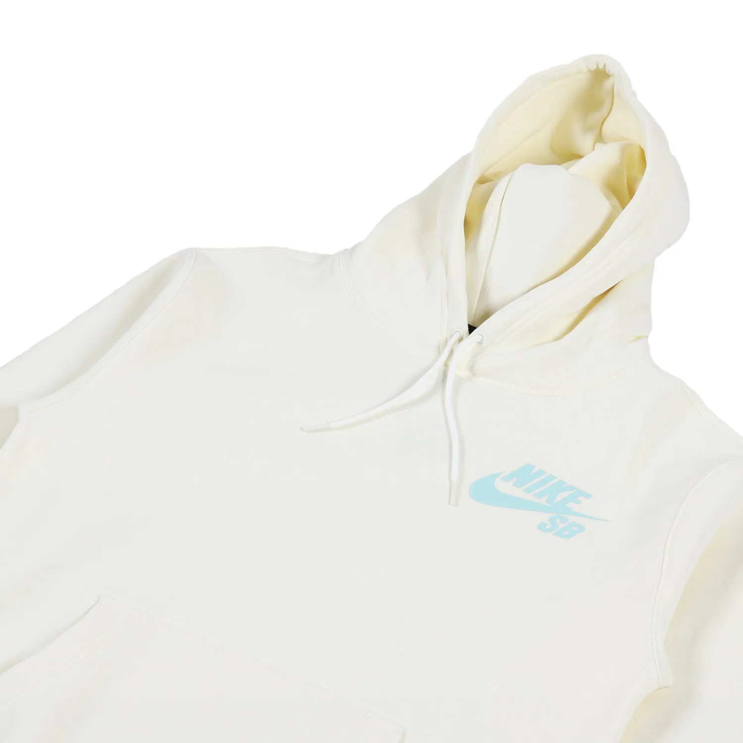 Nike SB Icon Hoodie Pullover Essential Coconut Milk Light Dew