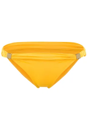 Nina Classic Brief Bikini Bottom Mustard