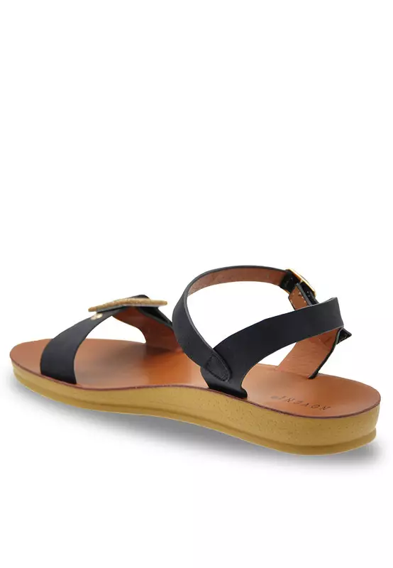 NOVENI Noveni Sling Back Faux Leather Strap Casual Sandals