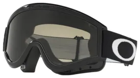 Oakley L-Frame MX Jet Black Goggles / Grey / Ref. 01-631