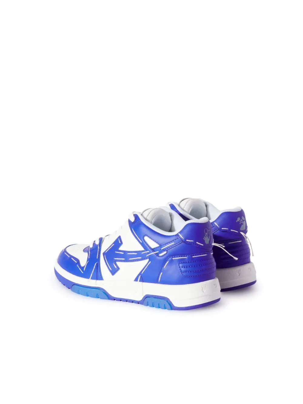 OFF WHITE Out of Office Low Sartorial Stitching Sneakers ‘WHITE/BLUE’