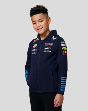 Oracle Red Bull Racing Junior Official Teamline Full Zip Hoodie - Nigh