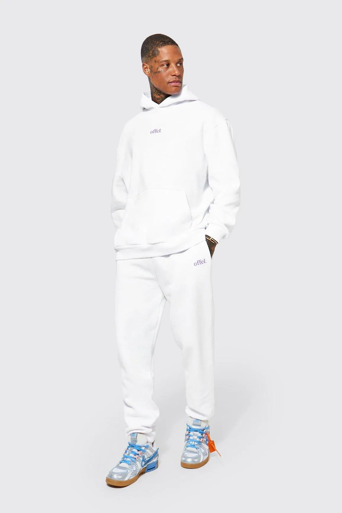 Oversized Offcl Hooded Tracksuit