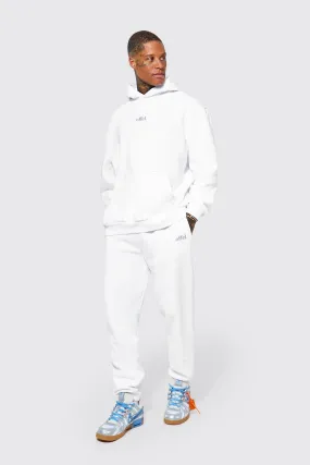 Oversized Offcl Hooded Tracksuit