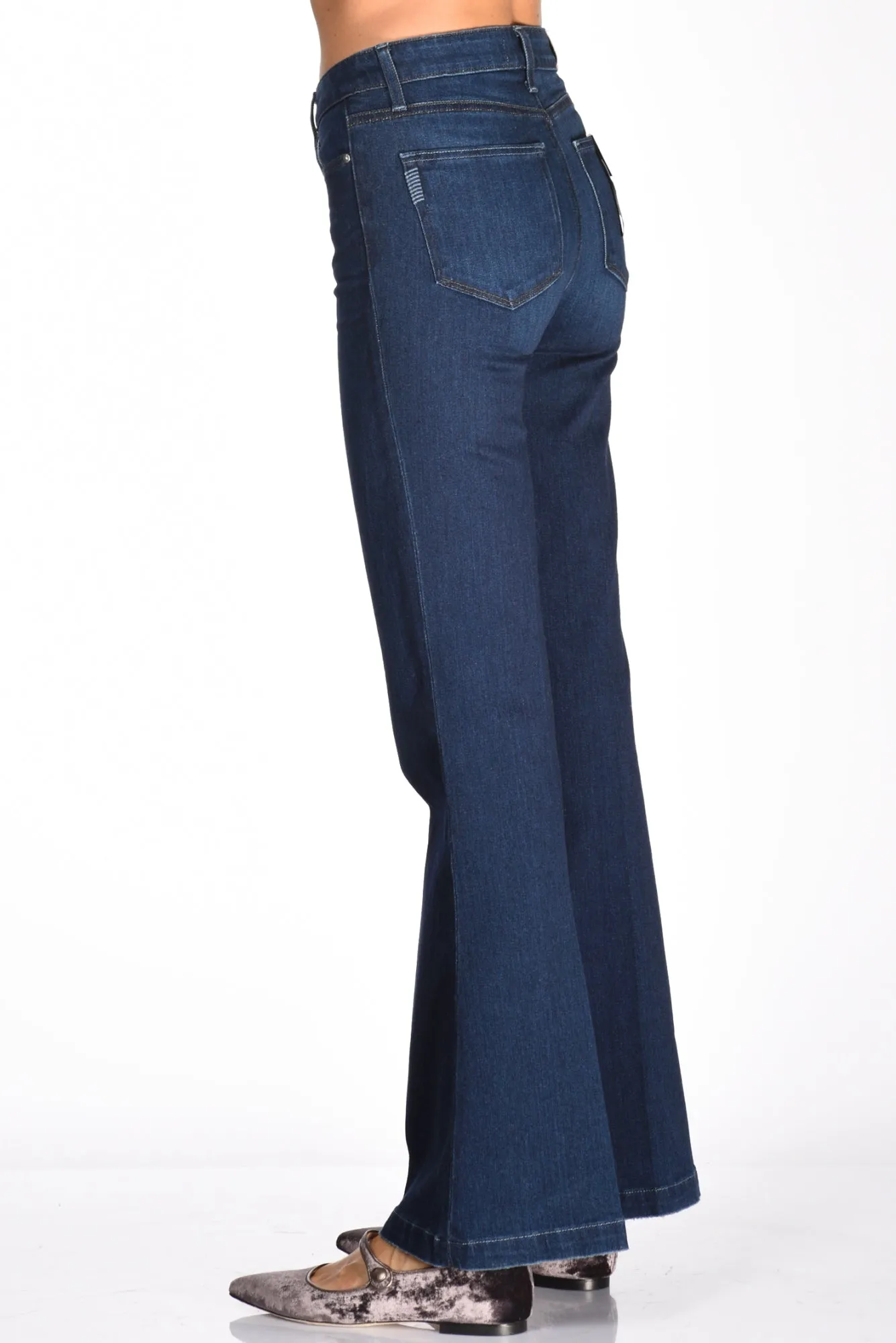 Paige Jeans Genevieve Blu Donna