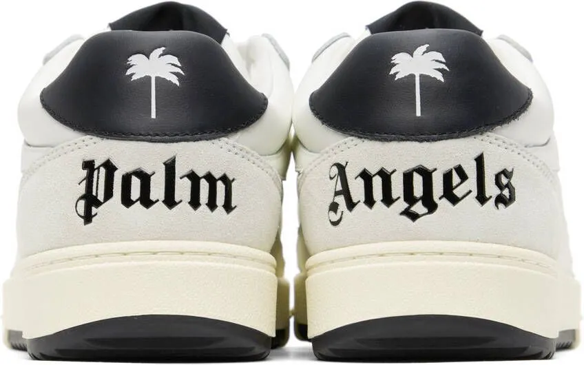 Palm Angels White & Black University Sneakers