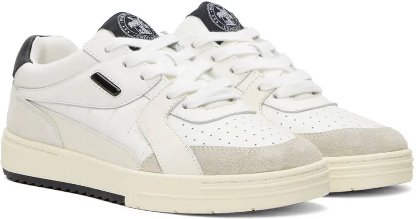 Palm Angels White & Black University Sneakers