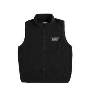 Pas Normal StudiosOff-Race Fleece Vest Black