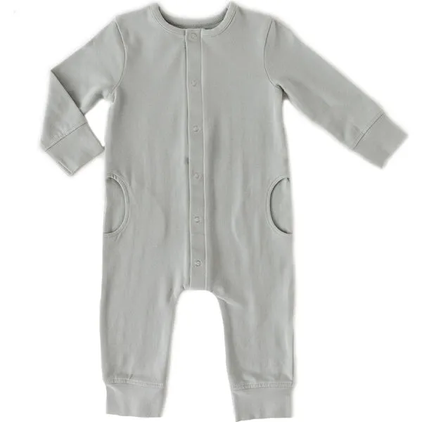 Pehr Essentials Romper, Soft Sea