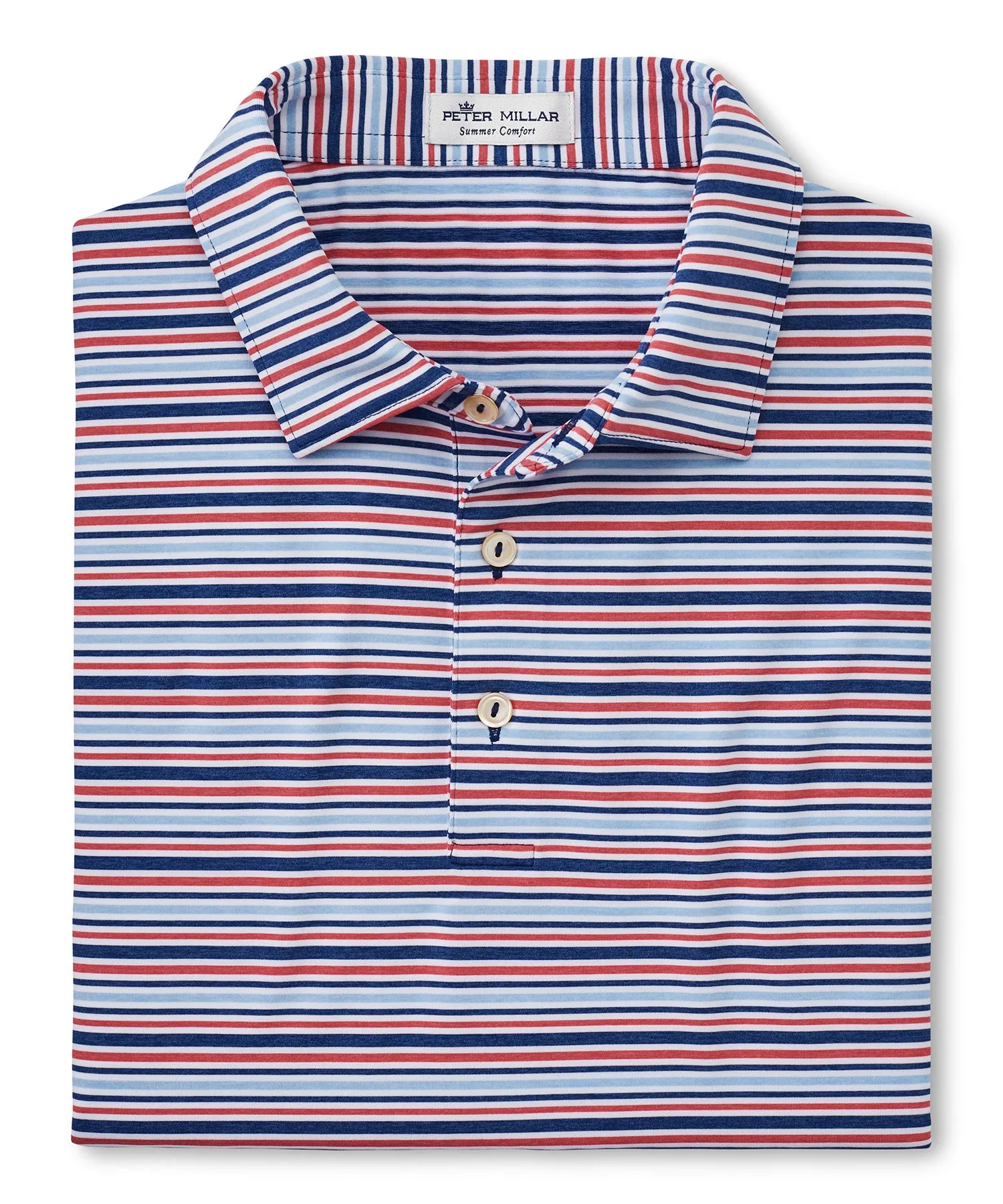 Peter Millar Ray Stripe Polo Shirt