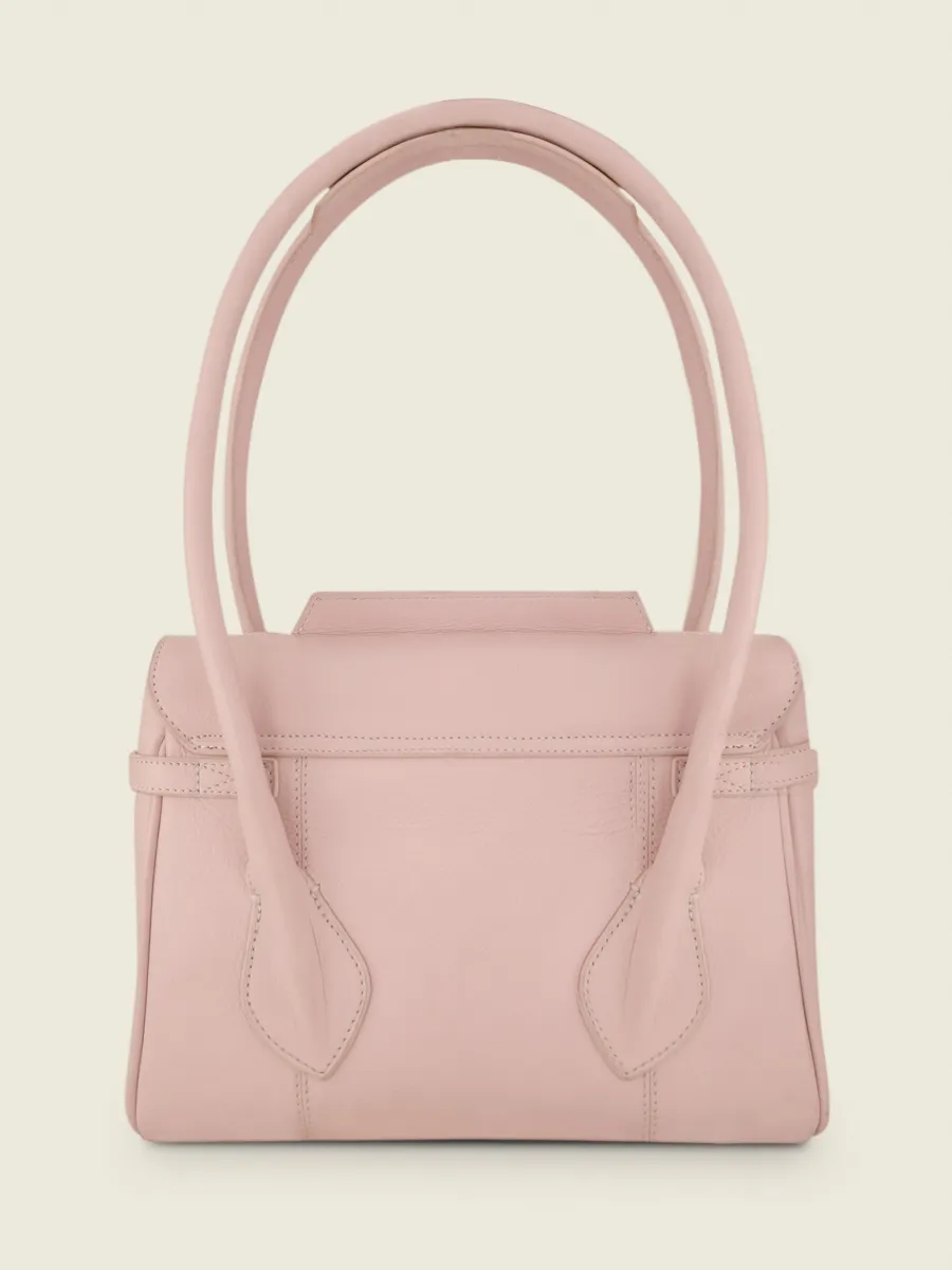 Pink Leather Handbag for Women - Colette S Pastel Pink | PAUL MARIUS