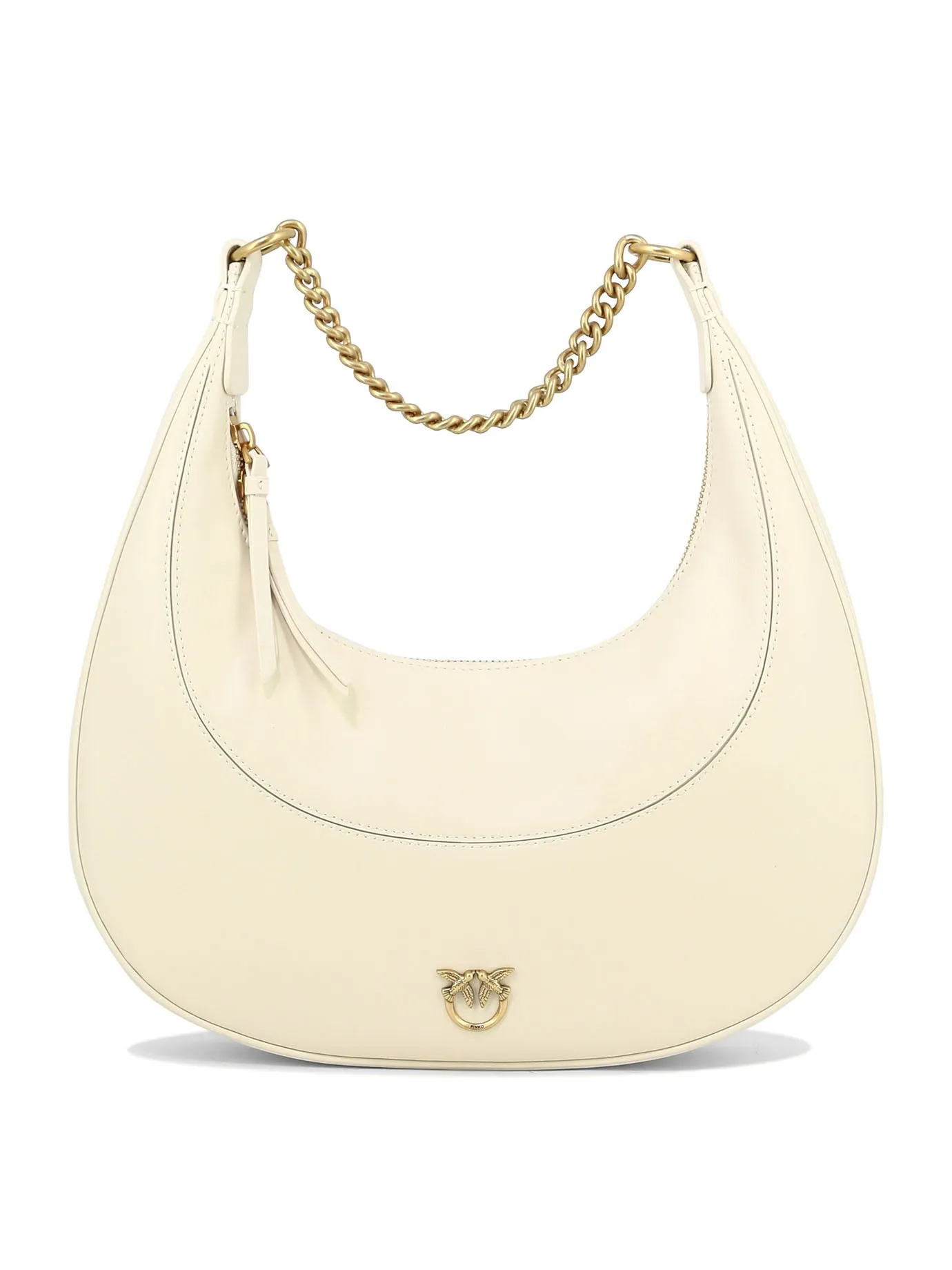 PINKO 24SS Women's White Shoulder Bag - A Must-Have Accessory for 2024