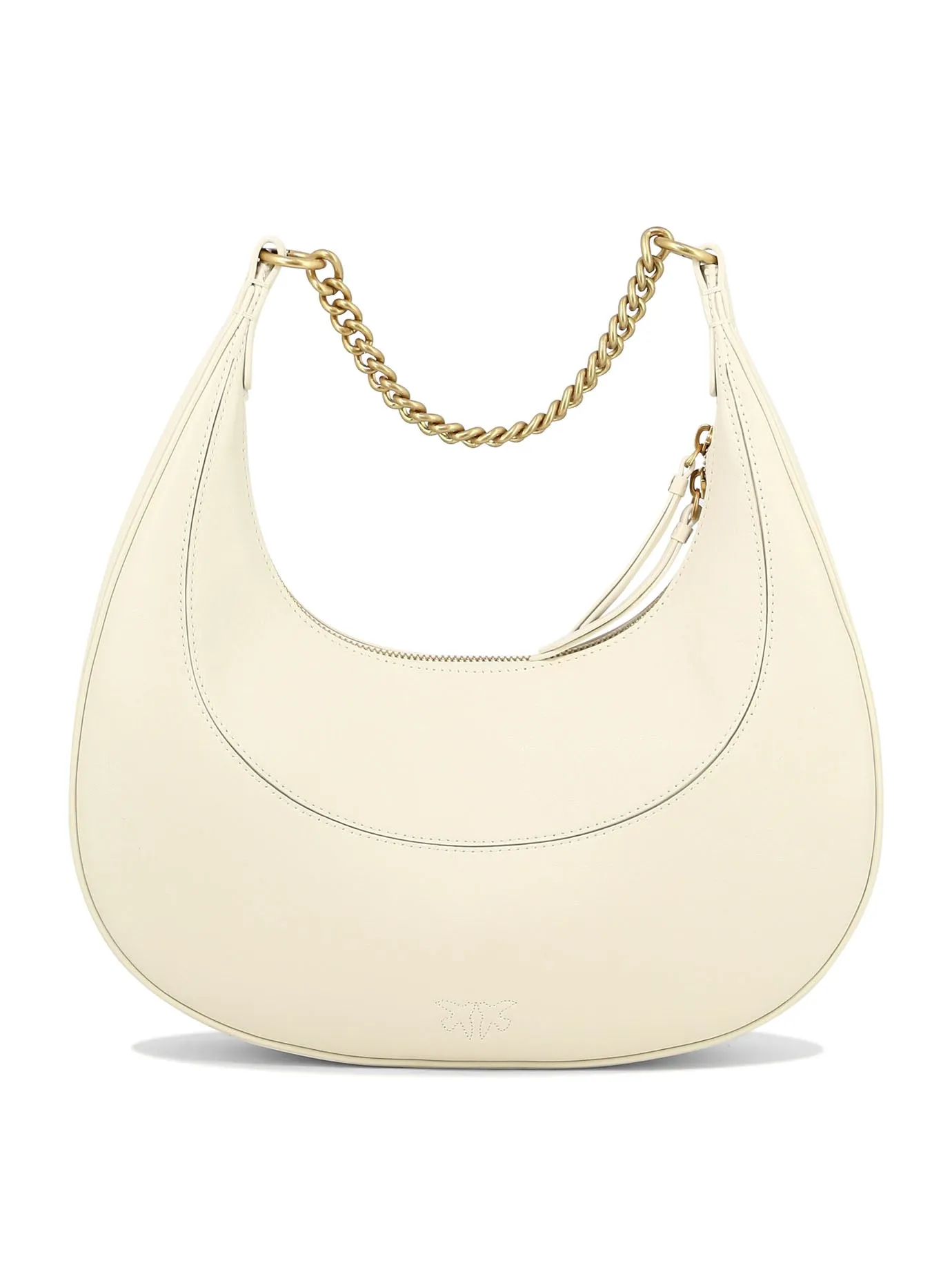 PINKO 24SS Women's White Shoulder Bag - A Must-Have Accessory for 2024