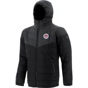 Poole Town FC Kids' Maddox Hooded Padded Jacket Black