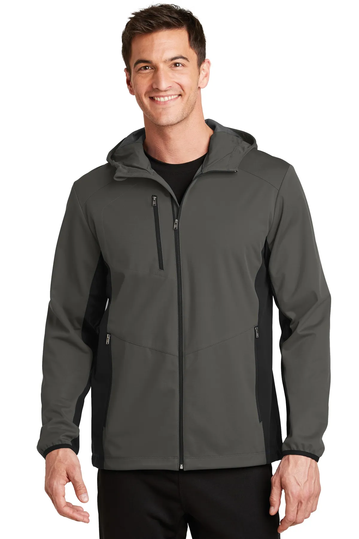 Port Authority J719    Active Hooded Soft Shell Jacket SKU: J719