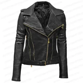 Power Book II Ghost Mary J Blige Black Leather Jacket