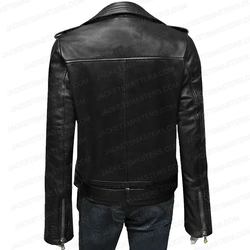 Power Book II Ghost Mary J Blige Black Leather Jacket