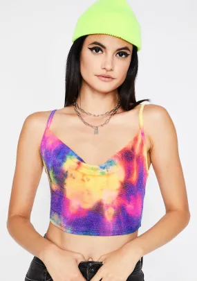 Power Burst Tie Dye Tank-