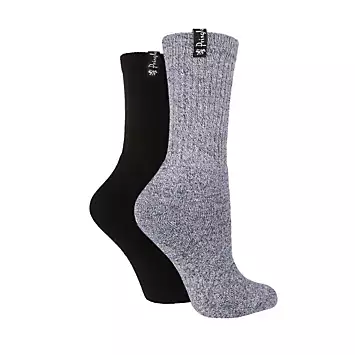 Pringle Pack of 2 Cushioned Boot Socks | Kaleidoscope