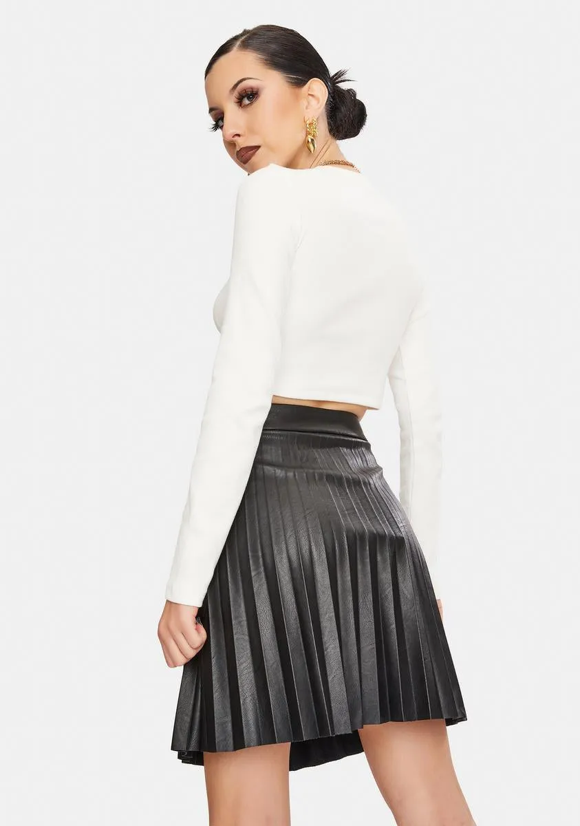 Private School Pleated Skirt-