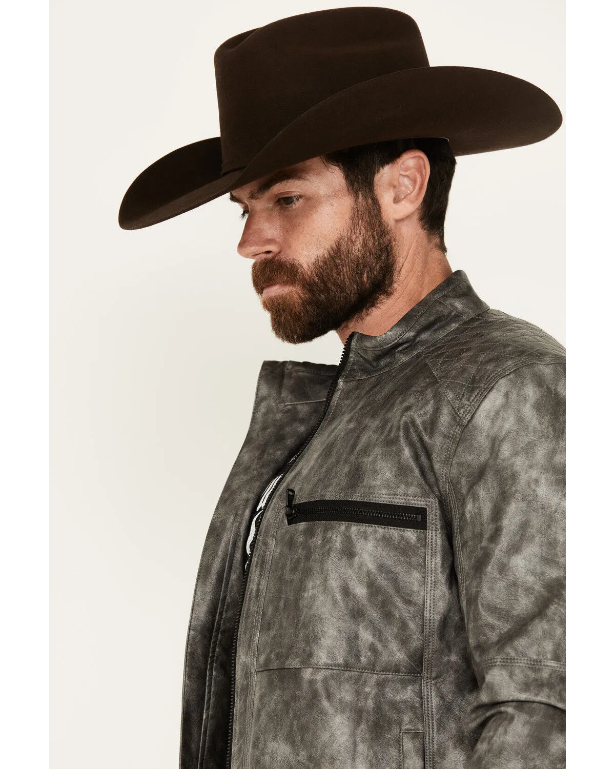 Product Name:  Cody James Men's Backwoods 2.0 Leather Jacket - Tall