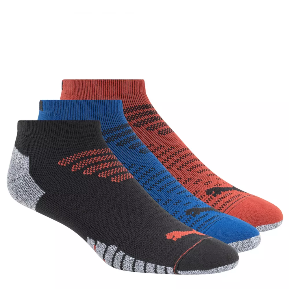 PUMA  MENS LOW CUT SOCKS 3 PAIRS