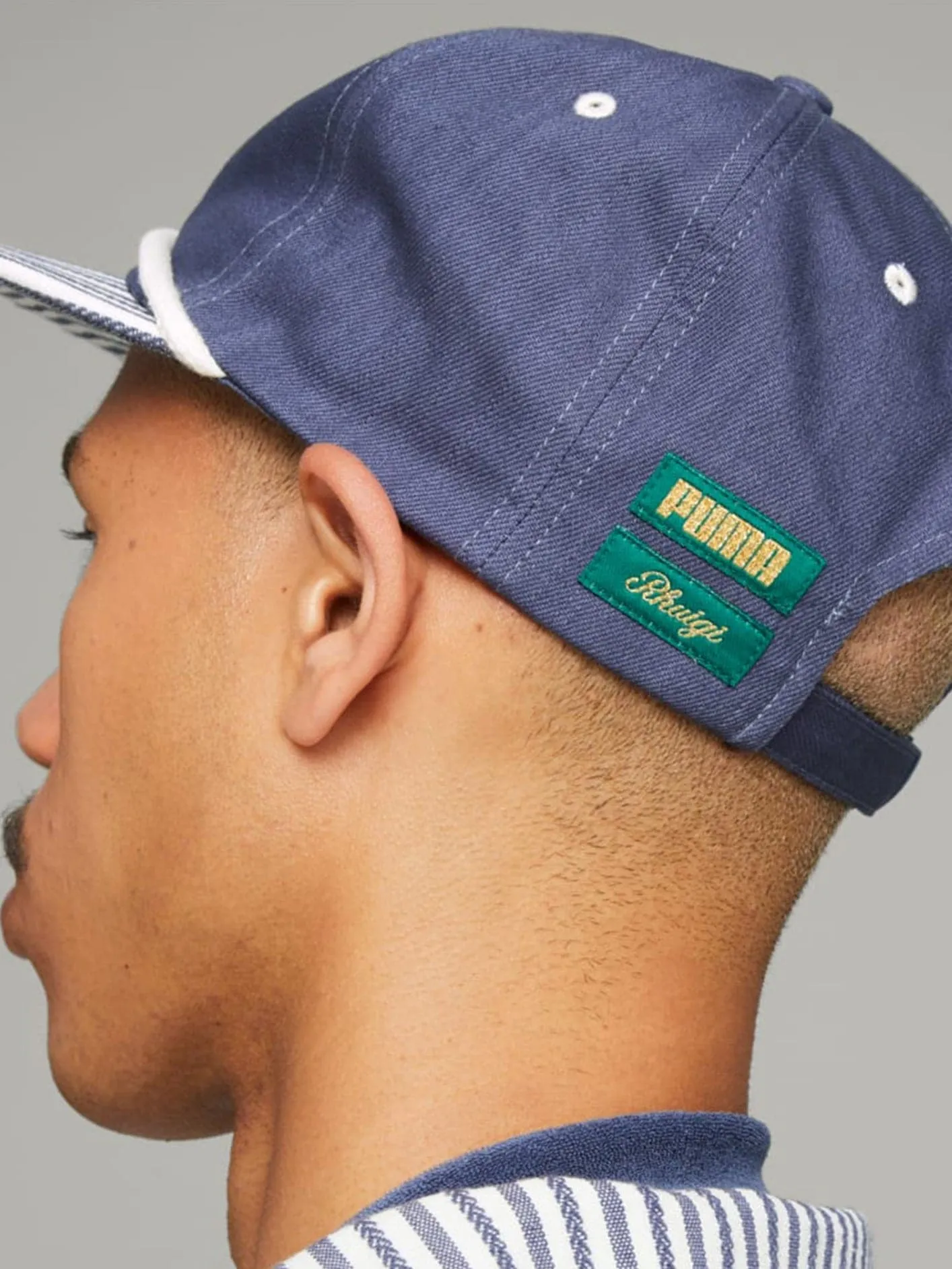 PUMA Puma x Rhuigi Flat Brim Cap - Inky Blue