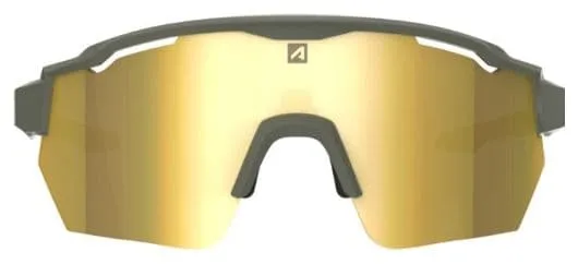 Race RX Goggles Khaki Matte/Black / Yellow Hydrophobic Lens