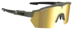 Race RX Goggles Khaki Matte/Black / Yellow Hydrophobic Lens