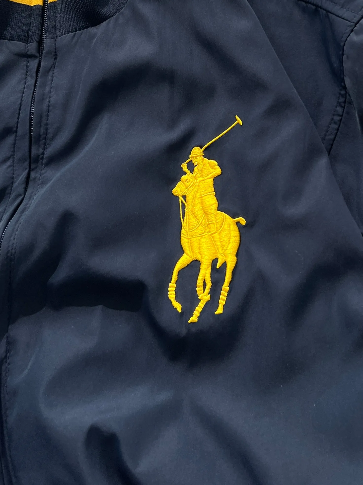 Ralph Lauren Fleece Lined Zip Up Jacket (L)