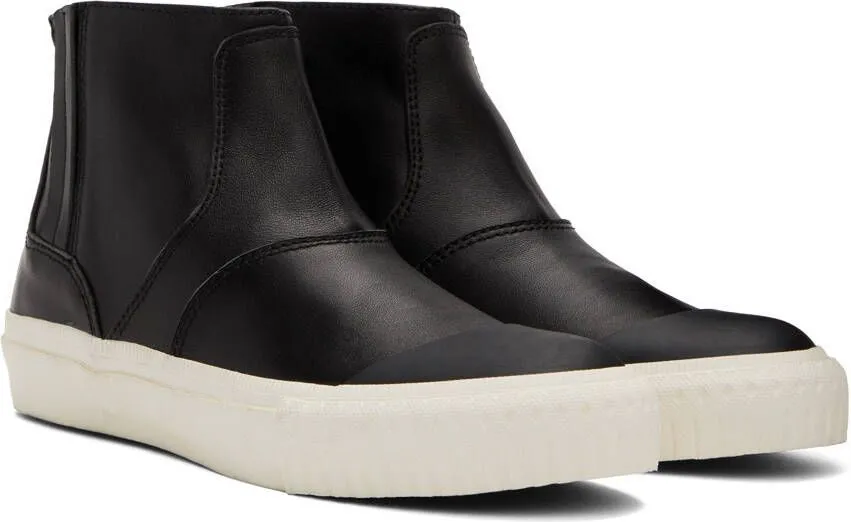 Regulation Yohji Yamamoto Black Gore Sneakers