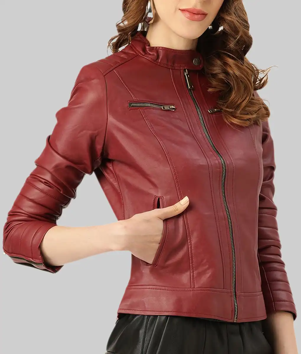 Resident Evil: Welcome to Raccoon City Claire Redfield (Kaya Scodelario) Leather Jacket | TLC