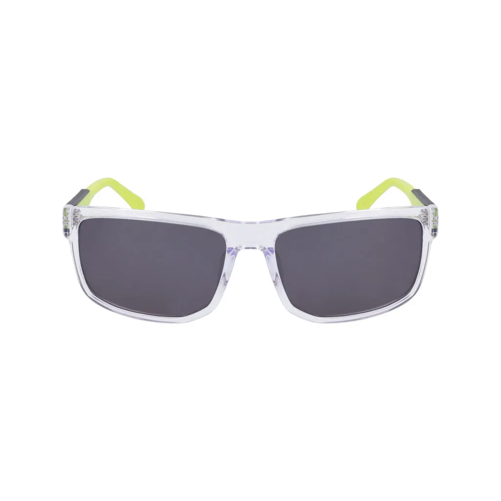 Retro Square Sunglasses - Ice