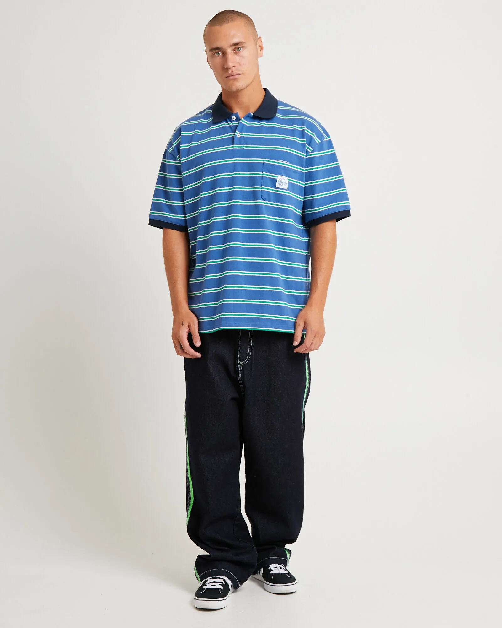 Rusty Inspectah Deck Short Sleeve Polo