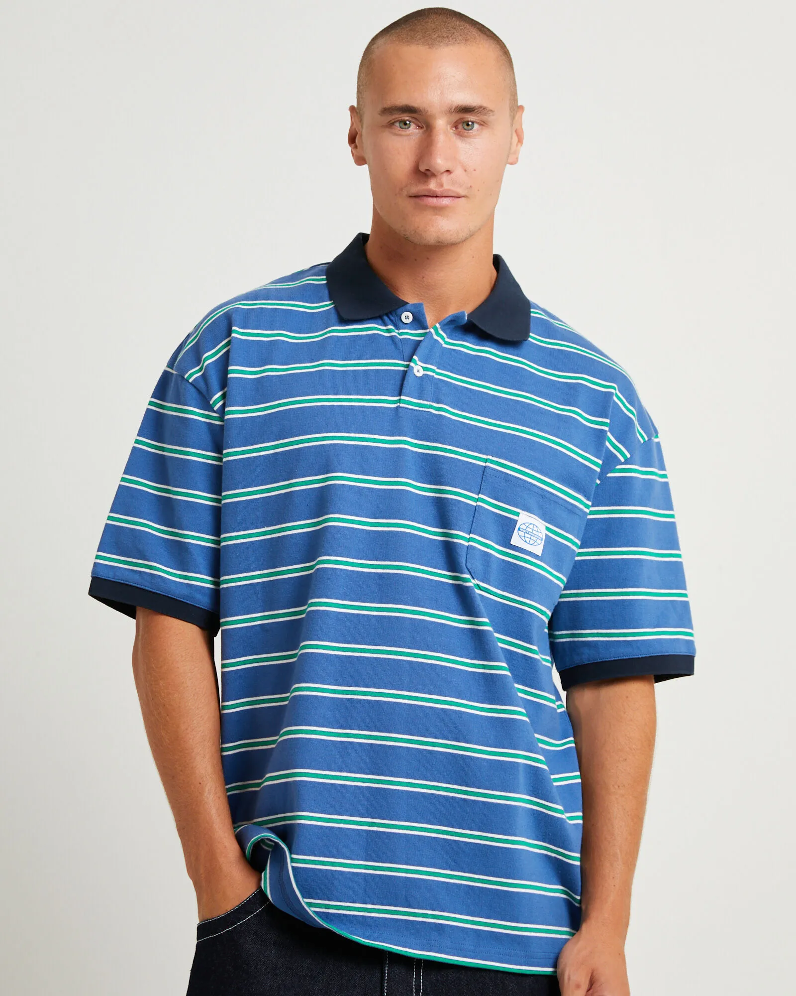 Rusty Inspectah Deck Short Sleeve Polo