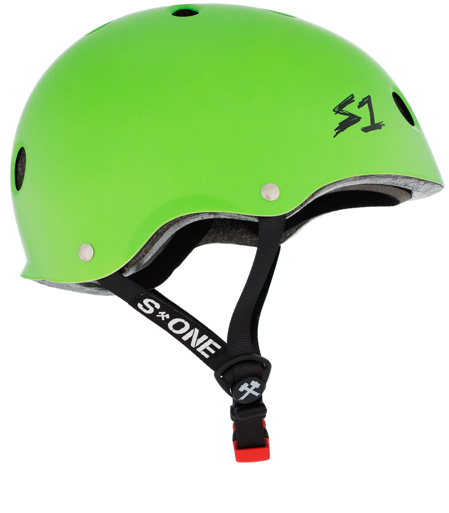 S-One Mini Lifer Kids Helmet - Bright Green Matte