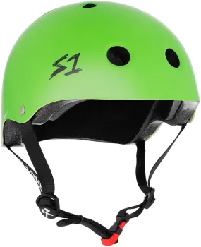 S-One Mini Lifer Kids Helmet - Bright Green Matte