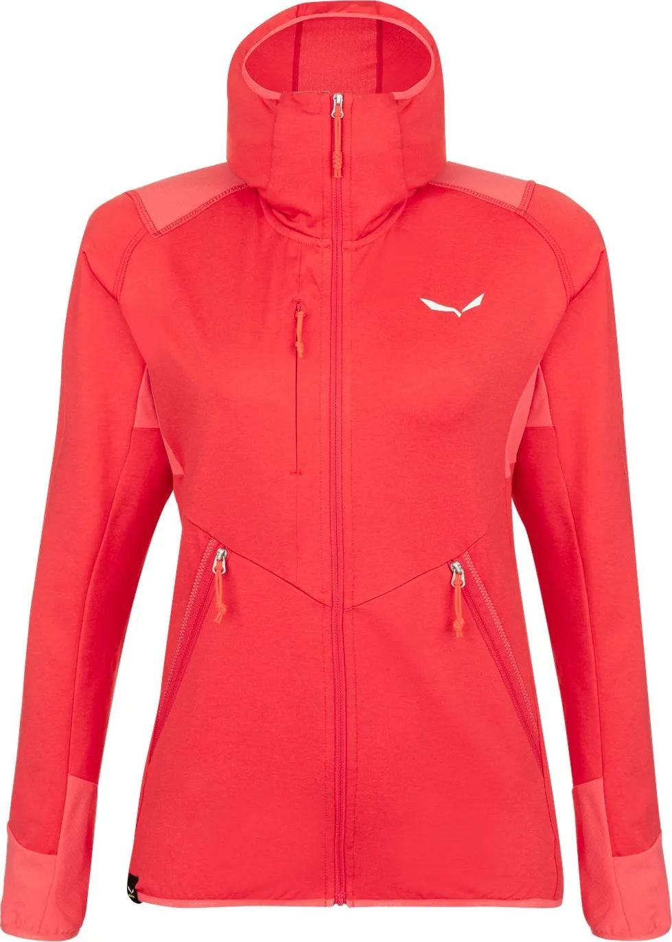 Salewa Women's Agner Hybrid Polarlite Durastretch Hooded Jacket Calypso Coral Melange | Buy Salewa Women's Agner Hybri