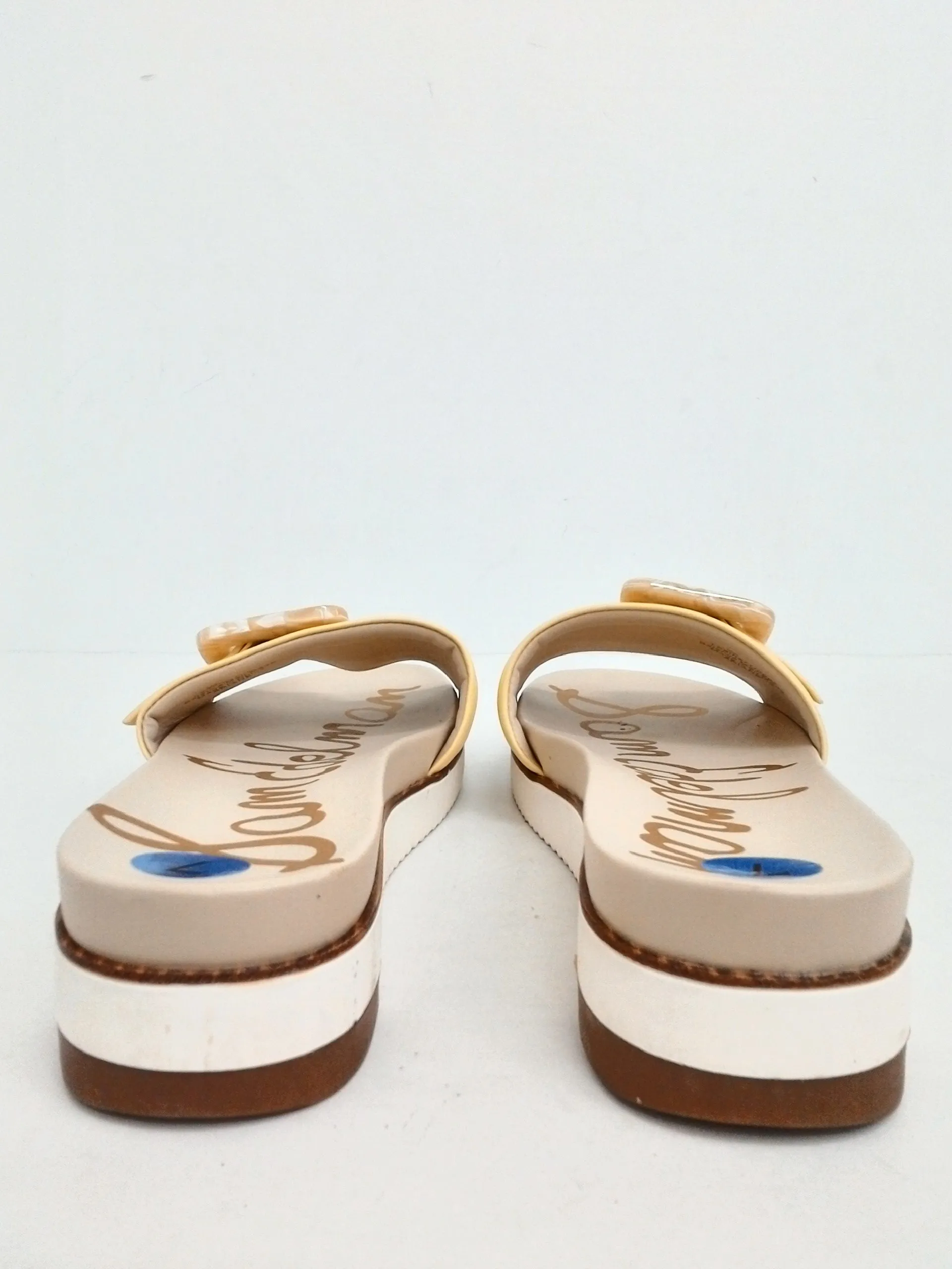 Sam Edelman Women's Ariane Yellow Sandals Size 8 M