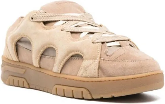 SANTHA Model 1 suede sneakers Neutrals