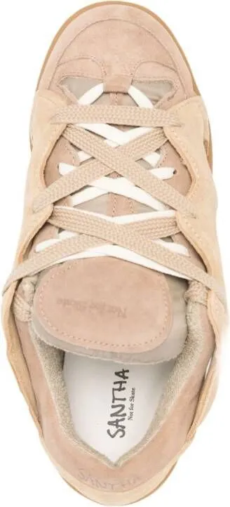 SANTHA Model 1 suede sneakers Neutrals