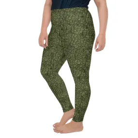 Scaly Monster Plus Size Leggings