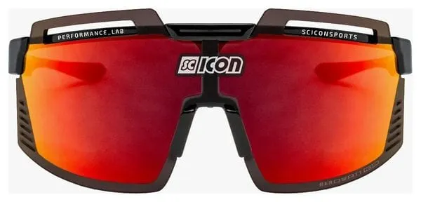 SCICON Aerowatt Foza Multimirror Red / Black goggles