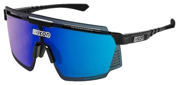 SCICON Aerowatt Multimirror Blue / Black goggles