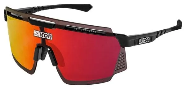 SCICON Aerowatt Multimirror Red / Black goggles