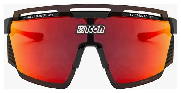 SCICON Aerowatt Multimirror Red / Black goggles