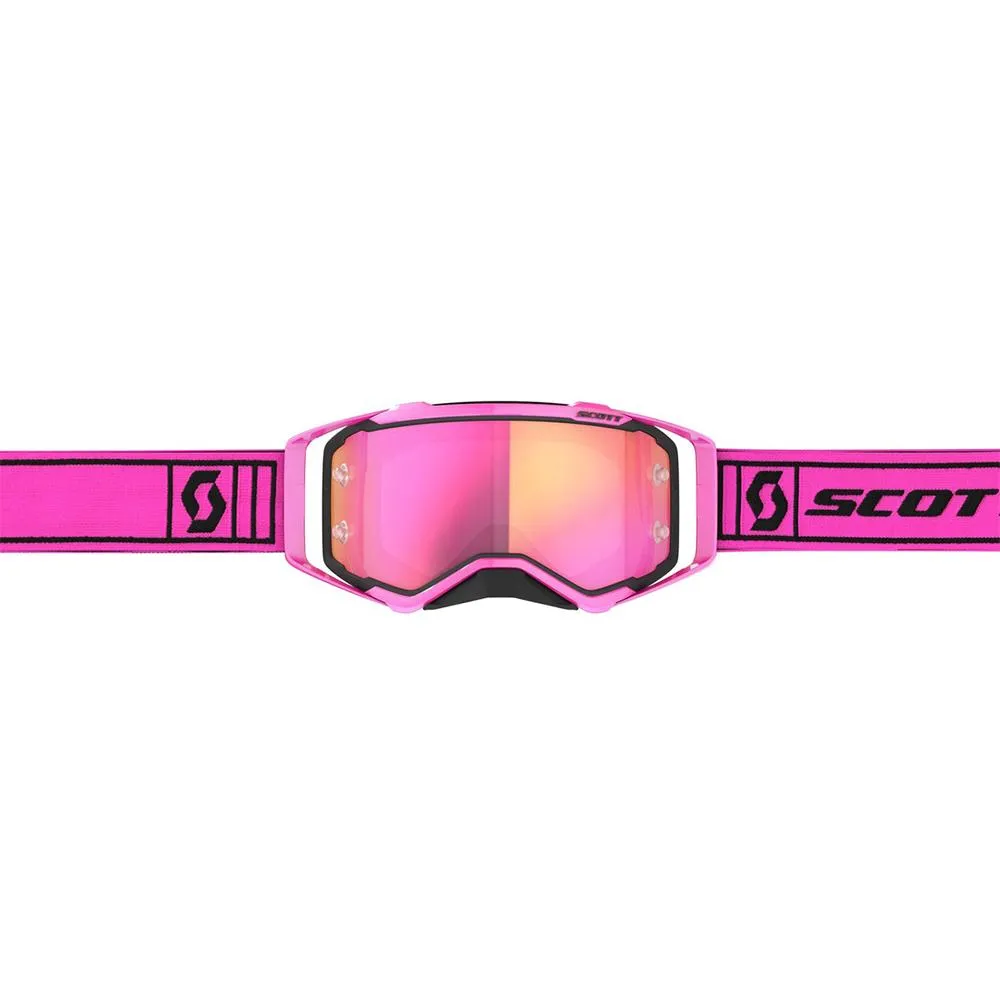 Scott - Prospect Black/Pink Chrome Lens Goggles